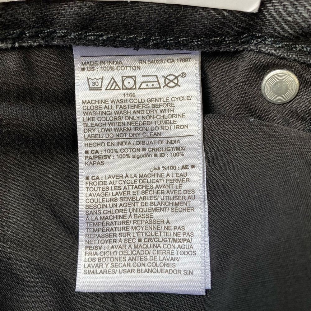 NWT Old Navy Women’s Black Slouchy Taper Jeans Size 4 - Picture 7 of 9